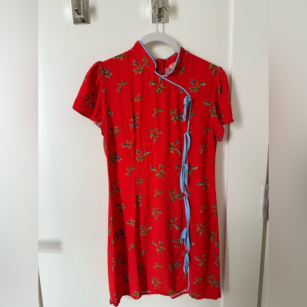 Kitri Harlow Mini Dress in Red Rosebud
Like new - worn once